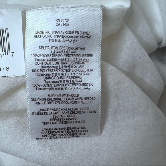 Bcbg Maxazria Ava Color Block Printed Dress Size Small - Picture 12 of 14